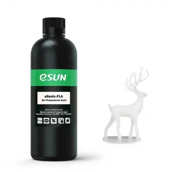 ESUN eResin-PLA White 1kg Resina para impresora 3D 405nm UV LCD DLP