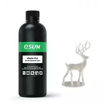 ESUN ERESIN-PLA-T1000G 1 kg resinas UV vegetales transparentes para impresión 3D