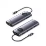 VENTION USB-C 10-en-1 docking station 8K 30Hz 100W PD con pantalla LED