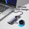 VENTION USB-C 10-en-1 docking station 8K 30Hz 100W PD con pantalla LED