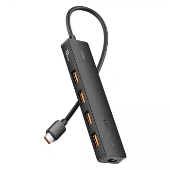 VENTION hub USB-C a USB 3.2 Gen 2 con 100W PD, 0,15m, negro