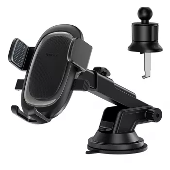 Baseus UltraControl Pro soporte para móvil de coche - negro