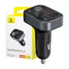 Baseus S-09 Pro transmisor FM Bluetooth (negro)