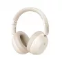 BASEUS BASS 35 MAX Auriculares Bluetooth 5.3 Over-Ear Beige