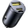 Baseus Tiny Star 30W Cargador de Pared USB-A USB-C Negro