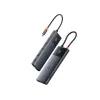 Hub USB-C Baseus Metal Gleam II 10 en 1 HDMI USB-A USB-C RJ45 SD/TF - Space Gray