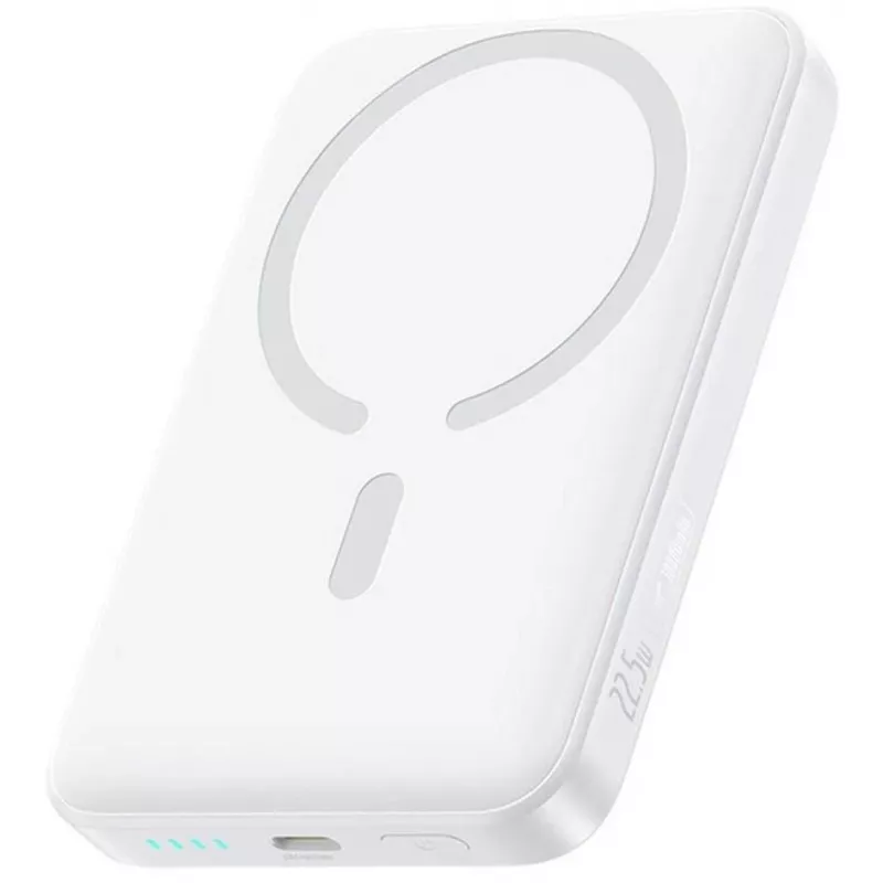 Batería externa compatible con MagSafe Baseus EnerFill FM11 Ultra-Mini 10000 mAh 22.5W blanca