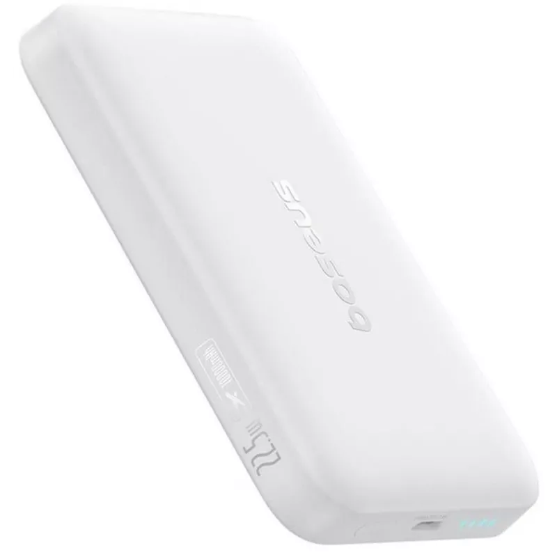 Batería externa compatible con MagSafe Baseus EnerFill FM11 Ultra-Mini 10000 mAh 22.5W blanca