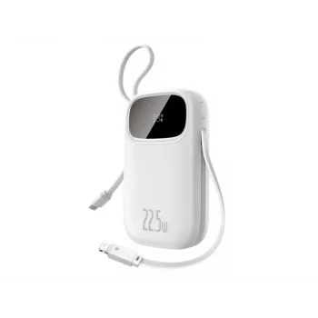Baseus EnerFill FC31 20000 mAh 22.5W USB-C + Lightning batería externa blanca