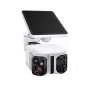 Baseus Security X1 Pro cámara doble exterior 3K blanca (S0003500)
