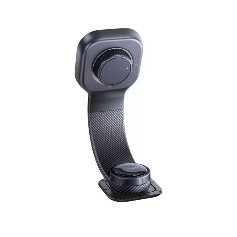 Baseus PrimeTrip C03 soporte magnético para coche para MagSafe, fijación adhesiva para salpicadero, negro
