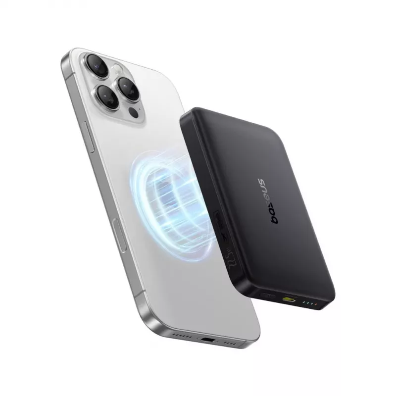 Baseus EnerFill FM12 10000 mAh 22.5W Qi2 MagSafe negro