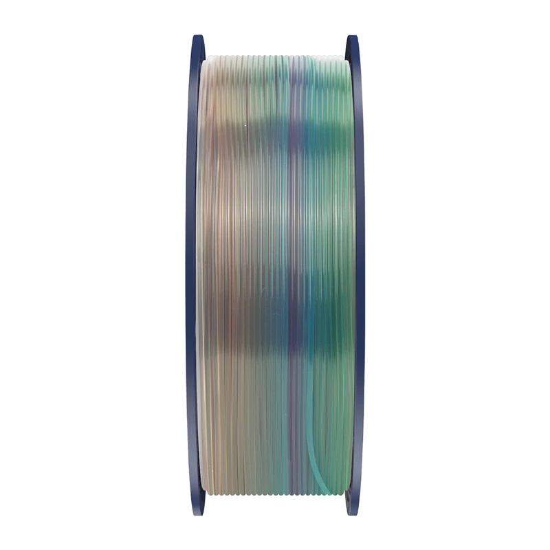 SUNLU PLA Transparent Rainbow Filament 1,75 mm 1 kg para impresora 3D