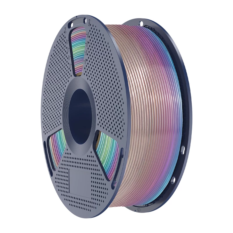 SUNLU PLA Transparent Rainbow Filament 1,75 mm 1 kg para impresora 3D