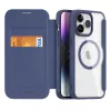 Dux Ducis Funda tipo cartera Skin X Pro con MagSafe para Apple iPhone 15 Pro Max, Negro