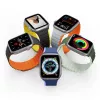 Dux Ducis Correa magnética para Apple Watch SE, Series 9, 8, 7, 6, 5, 4, 3, 2, 1 (41, 40, 38 mm) versión LD - Negro-Amarillo