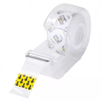 Deli Cinta adhesiva transparente con dispensador D260804, 18 mm x 7 m