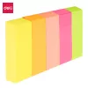 Deli Notas adhesivas índice PP Stick Up 100 uds. de colores