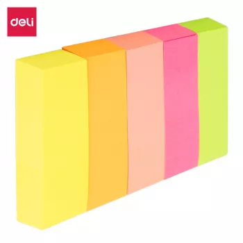 Deli Notas adhesivas índice PP Stick Up 100 uds. de colores