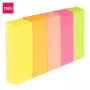 Deli Notas adhesivas índice PP Stick Up 100 uds. de colores