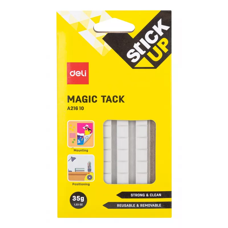 Deli Almohadillas adhesivas Stick Up 75 uds. Blanco