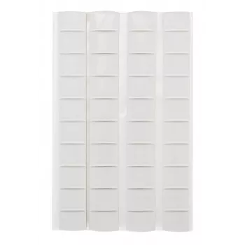 Deli Almohadillas adhesivas para montaje, 54 uds., blanco