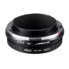 K&F Concept Adaptador de Objetivo Canon FD a Canon RF (Negro)