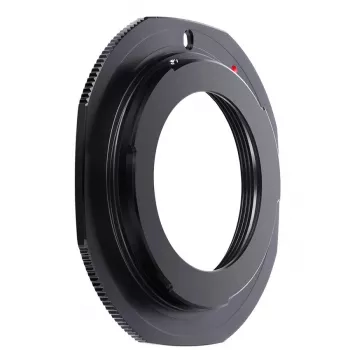 K&F Concept Adaptador de Objetivo PRO Canon EOS EF/EF-S a Cuerpo M42 - Negro