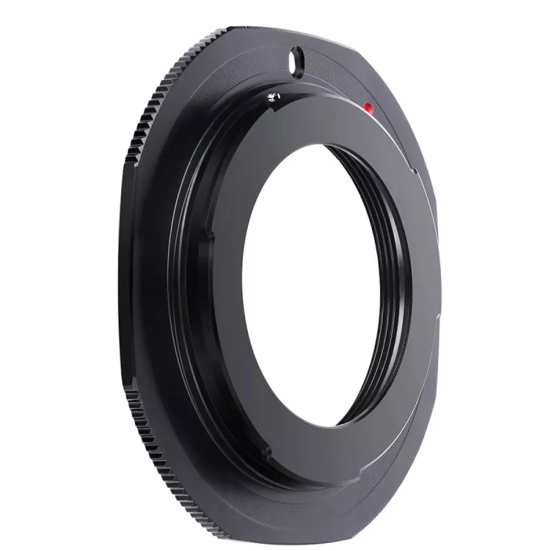 K&F Concept Adaptador de Objetivo PRO Canon EOS EF/EF-S a Cuerpo M42 - Negro