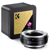K&F Adaptador de objetivo Minolta MD/MC a cámara Leica L-Mount - Negro