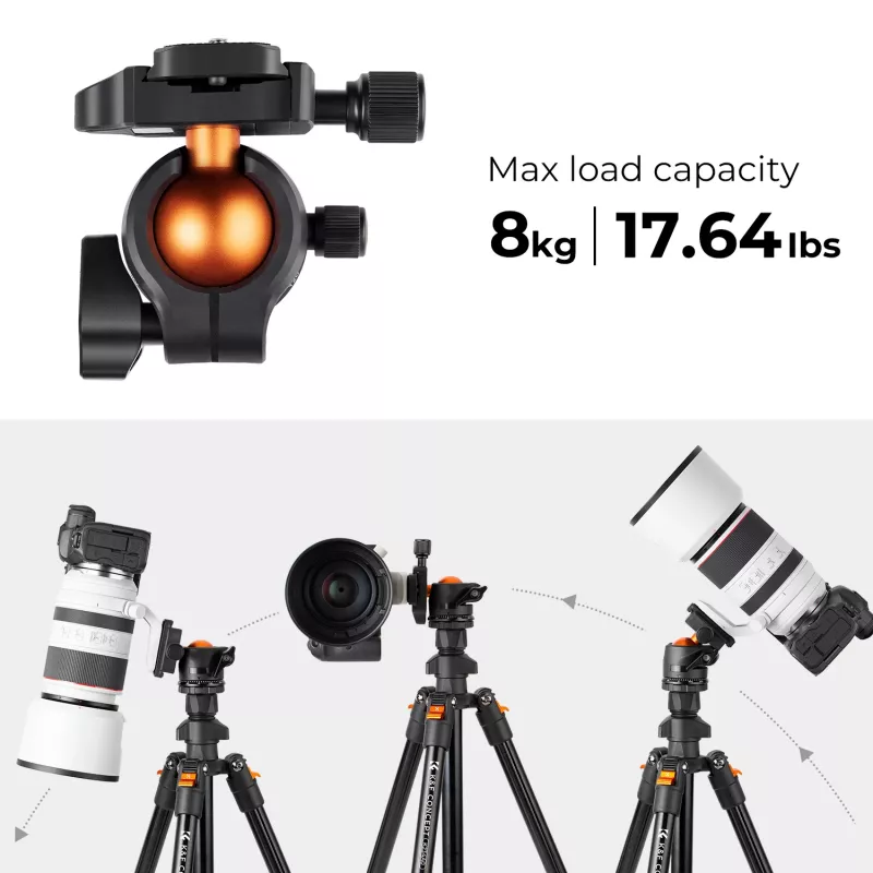 K&F Concept K234A0 + BH-28L trípode