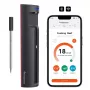Meatmeet Pro Termómetro inteligente de cocina con app Bluetooth/WiFi para parrilla, horno, ahumador - Negro