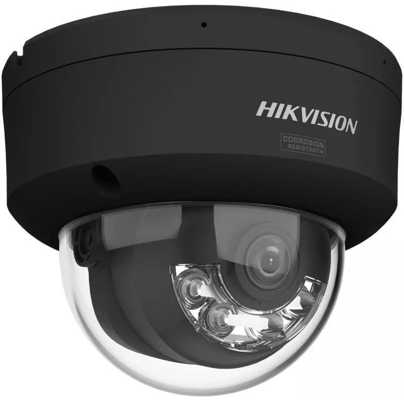 Hikvision DS-2CD2187G3-LIS2UY 2.8mm Negro 8 MP Smart Hybrid Light con ColorVu Cámara domo mini fija