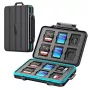 ORICO PHCD-3-BK-BP Estuche para 12 tarjetas SD y 12 microSD, Negro
