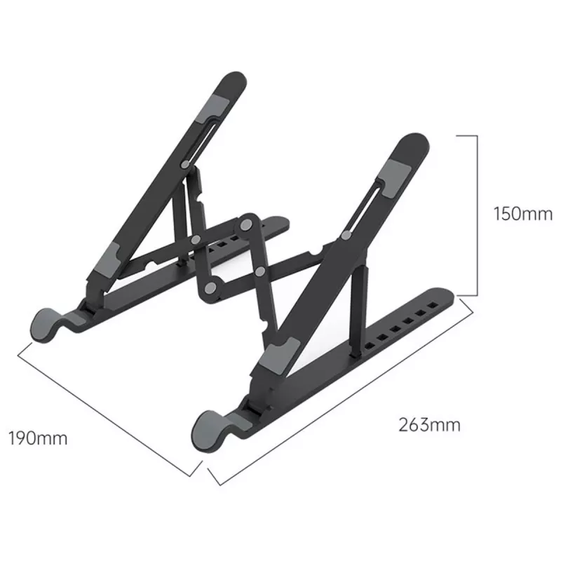 ORICO PFB-A24-BK-BP Soporte para portátil Negro