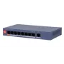 DAHUA CS4009-8ET1GT-60 switch gestionado L2 con 8 puertos PoE y 1 uplink Gigabit, presupuesto PoE 60W