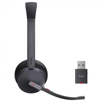 Yealink auricular WH64 Hybrid Dual con base de carga