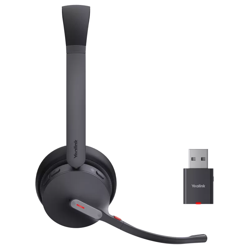 Yealink auricular WH64 Hybrid Dual con base de carga