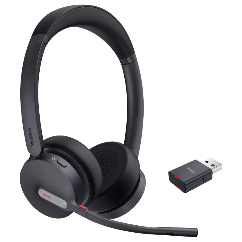Yealink auricular WH64 Hybrid Dual con base de carga