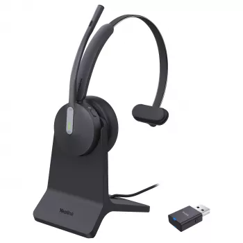 Yealink WH64 Hybrid Mono auricular DECT/Bluetooth con base de carga