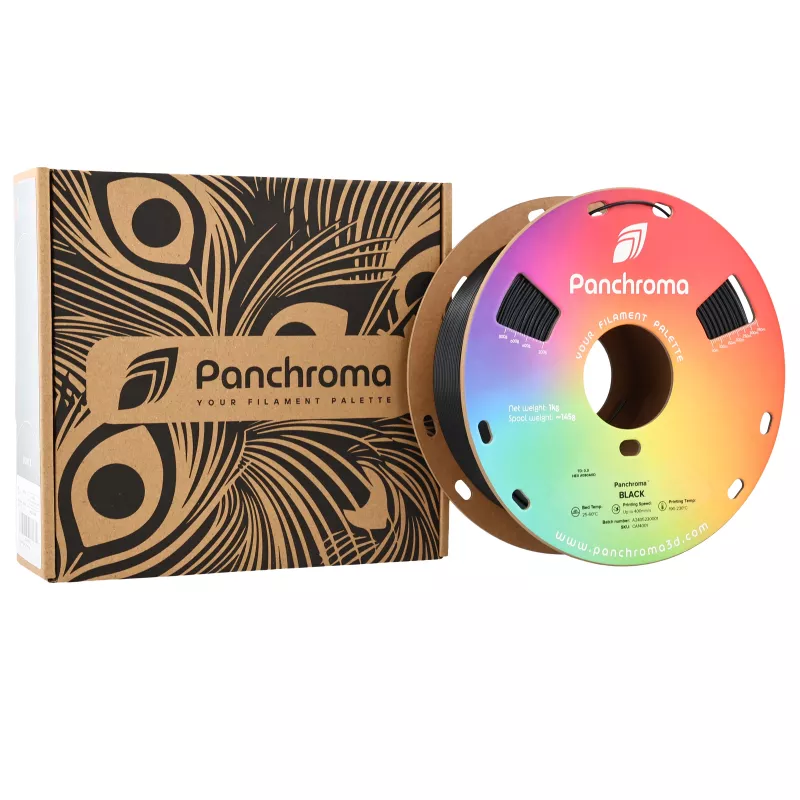 Filamento para impresora 3D Polymaker Panchroma CoPE, 1,75 mm, 1 kg, negro