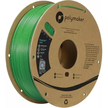 Filamento para impresora 3D Polymaker PolyLite ASA, 1,75 mm, 1 kg, Galaxy Green