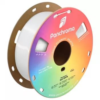 Polymaker Panchroma PLA Silk filamento para impresora 3D, 1,75 mm, 1 kg, blanco