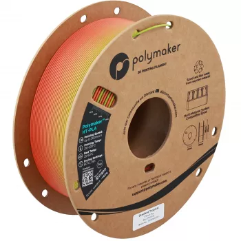 Polymaker HT-PLA filamento para impresora 3D, 1,75 mm, 1 kg, Gradient Tropical