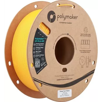 Polymaker HT-PLA-GF filamento para impresora 3D, 1,75 mm, 1 kg, Power Tool Yellow