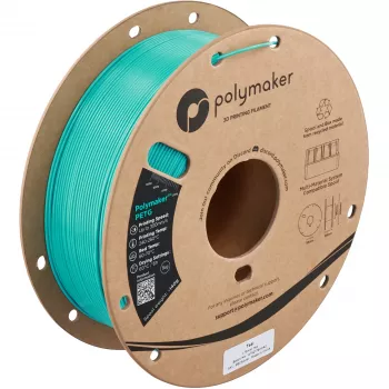 Polymaker PETG filamento para impresora 3D, 1,75 mm, 1 kg, Teal (PB05009)