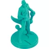 Filamento para impresora 3D Polymaker PETG, 1,75 mm, 1 kg, verde azulado (PB05009)