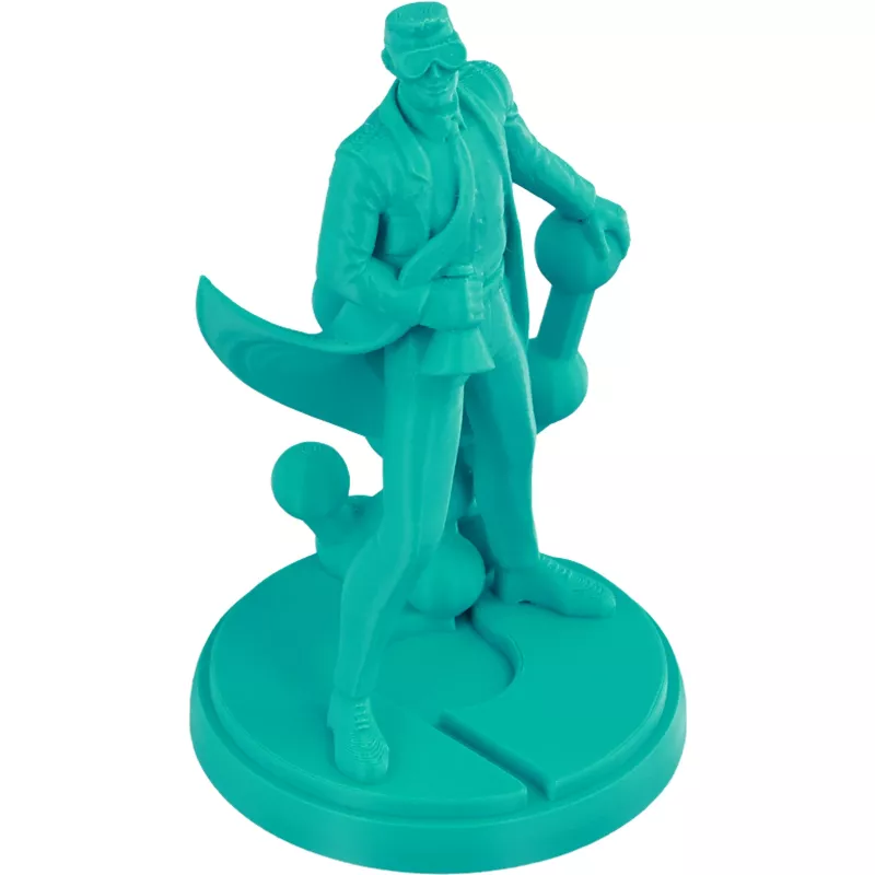 Filamento para impresora 3D Polymaker PETG, 1,75 mm, 1 kg, verde azulado (PB05009)