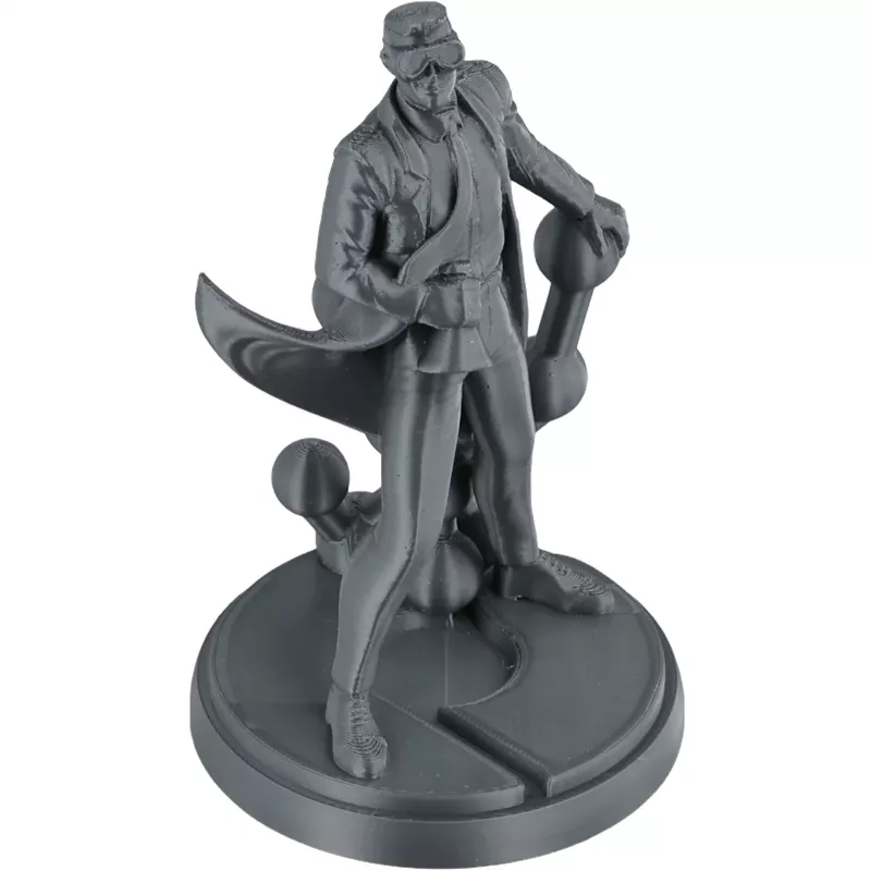 Filamento para impresora 3D Polymaker PETG, 1,75 mm, 1 kg, plata (PB05010)