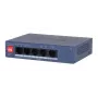 DAHUA CS4005-4GT-36 switch Ethernet Gigabit L2 gestionado con 4 puertos PoE+ 36W, montaje en escritorio/pared